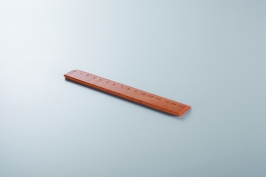 Lineal aus Holz 15 cm 